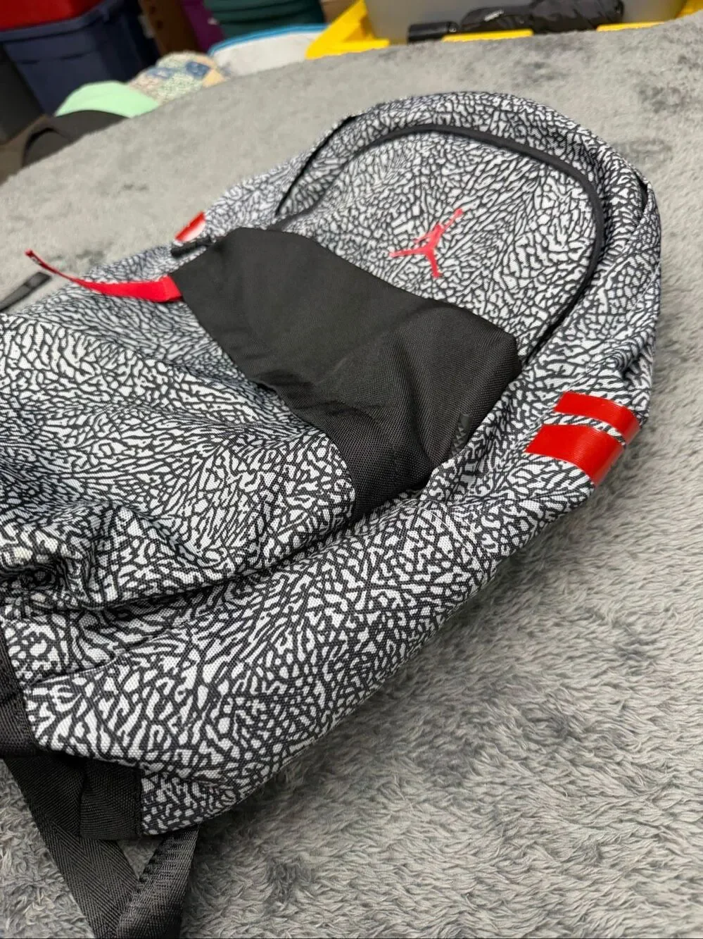 Air Jordan Air Patrol Black Cement Backpack, brand new!